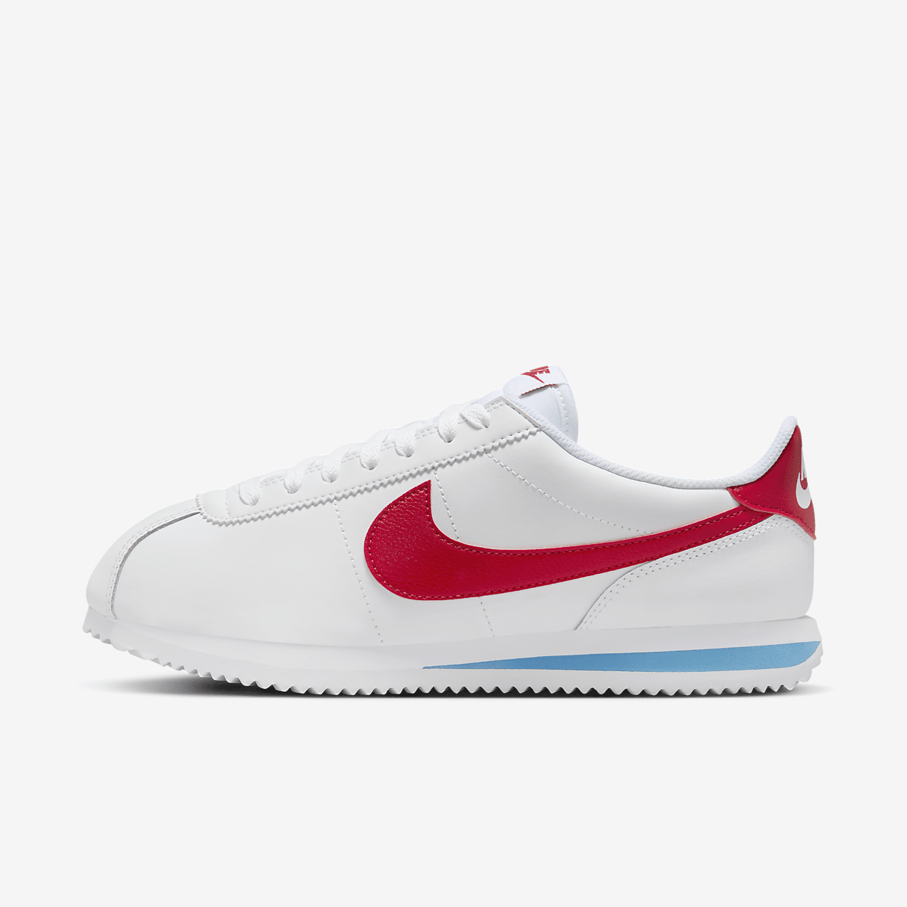 Nike Cortez sneaker Wit/Varsity Blue/Varsity Red