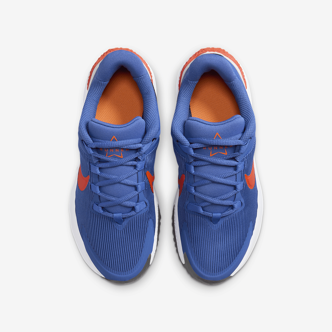 Nike  sneaker Astronomy Blue/Wit/Total Orange/Team Orange