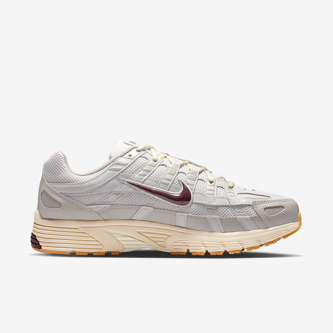 Nike P-6000 sneaker College Grey/Vast Grey/Coconut Milk/Burgundy Crush