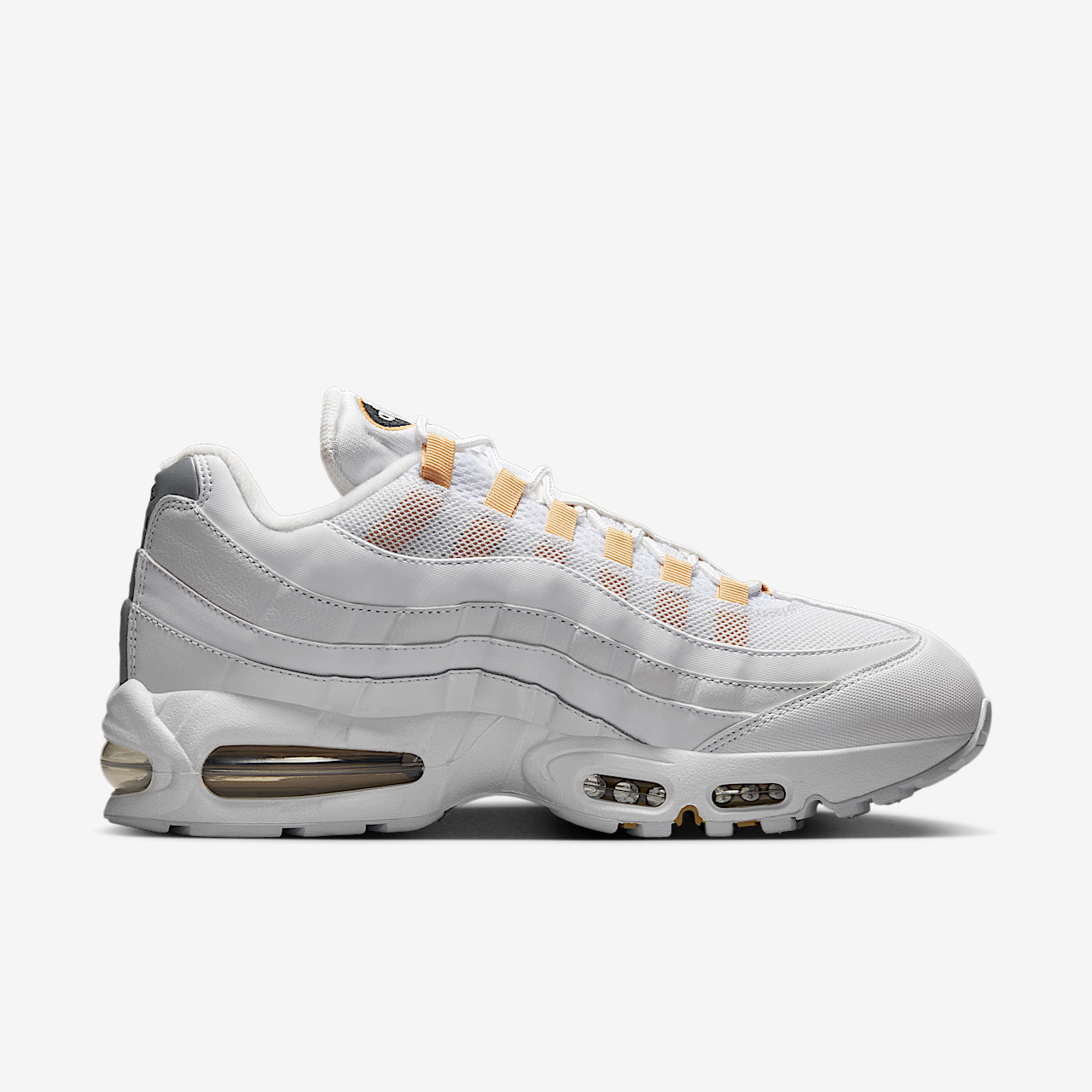 Nike Air Max sneaker Wit/Zwart/Pearl Grey/Metallic Gold