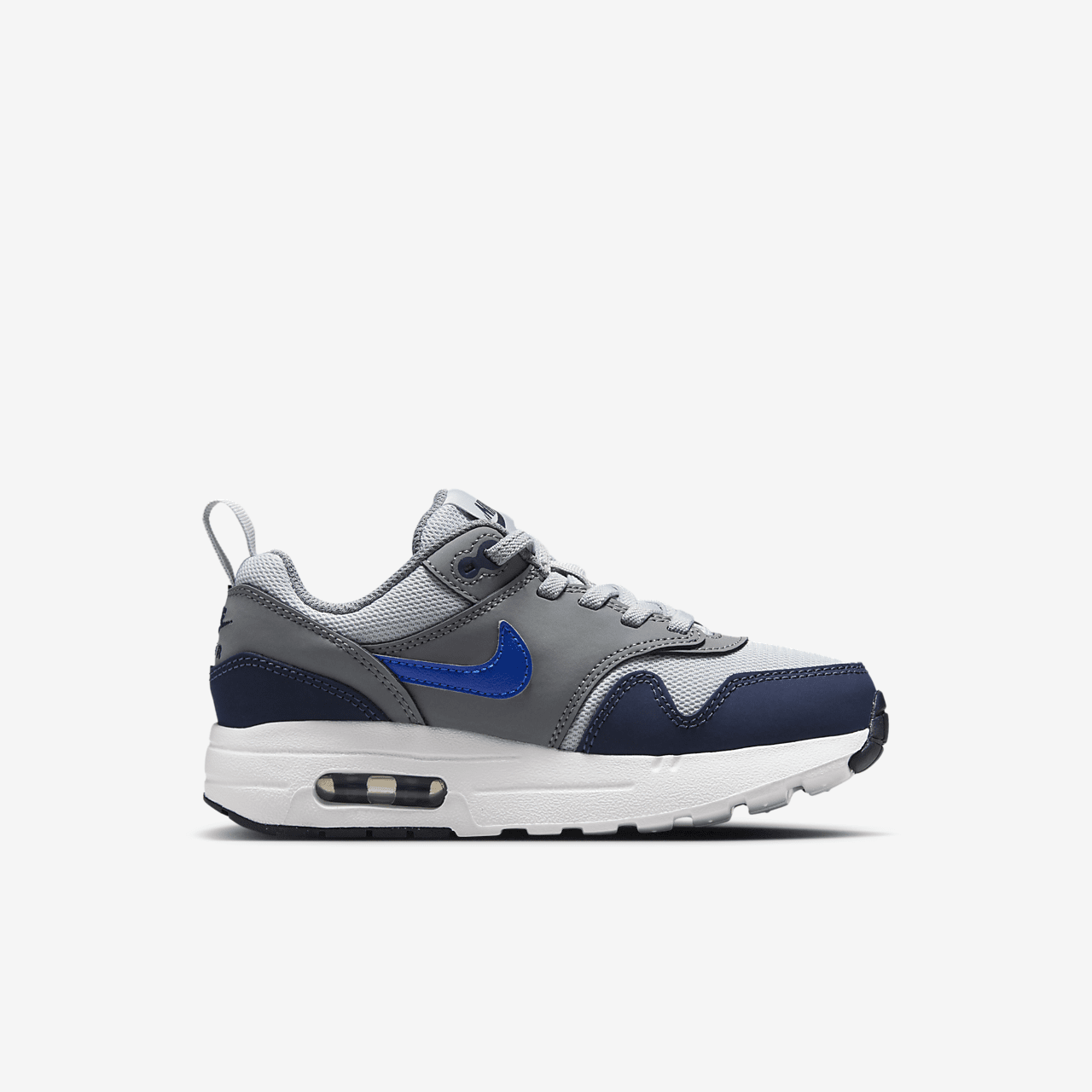 Nike Air Max 1 sneaker Smoke Grey/Wolf Grey/Obsidian/Racer Blue