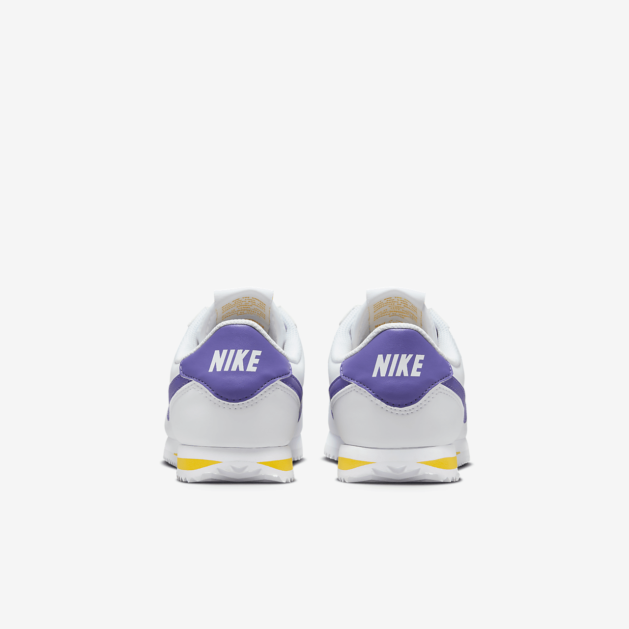 Nike Cortez sneaker Wit/Varsity Maize/Varsity Purple