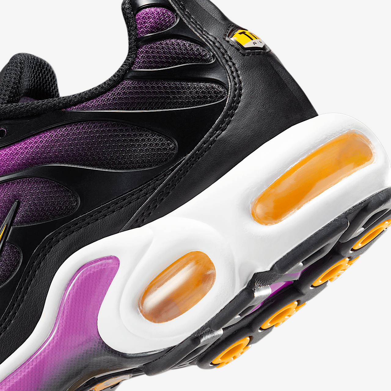 Nike Air Max Plus sneaker Zwart/Laser Orange/Wit/Hyper Violet