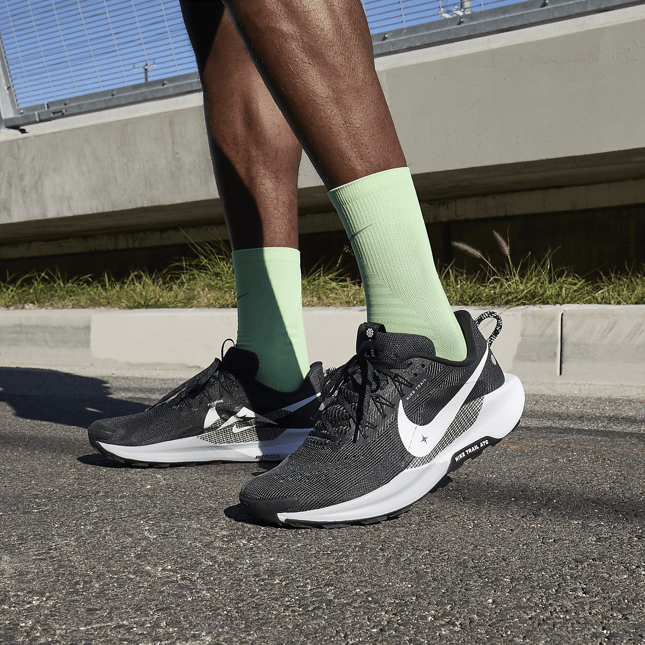 Nike Pegasus sneaker Zwart/Anthracite/Wolf Grey/Wit
