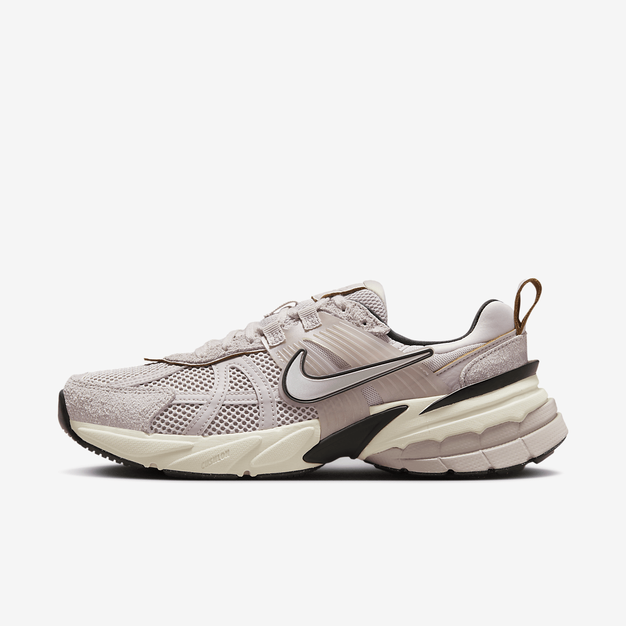 Nike  sneaker Platinum Violet/Light Bone/Zwart/Chrome