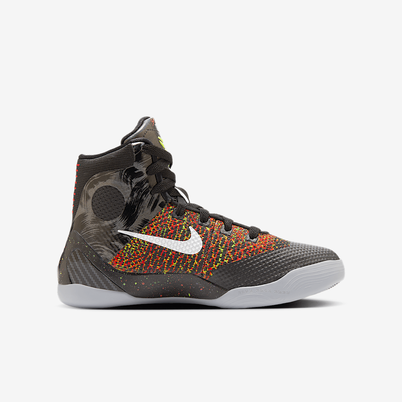 Nike Kobe sneaker Zwart/Bright Crimson/Volt/Metallic Silver