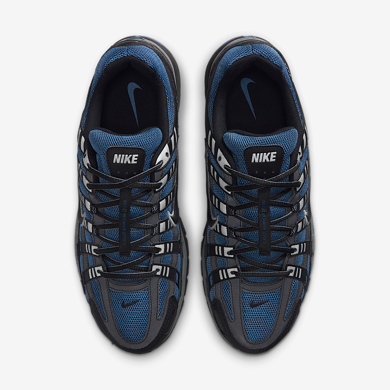 Nike P-6000 sneaker Diffused Blue/Cool Grey/Metallic Silver/Zwart