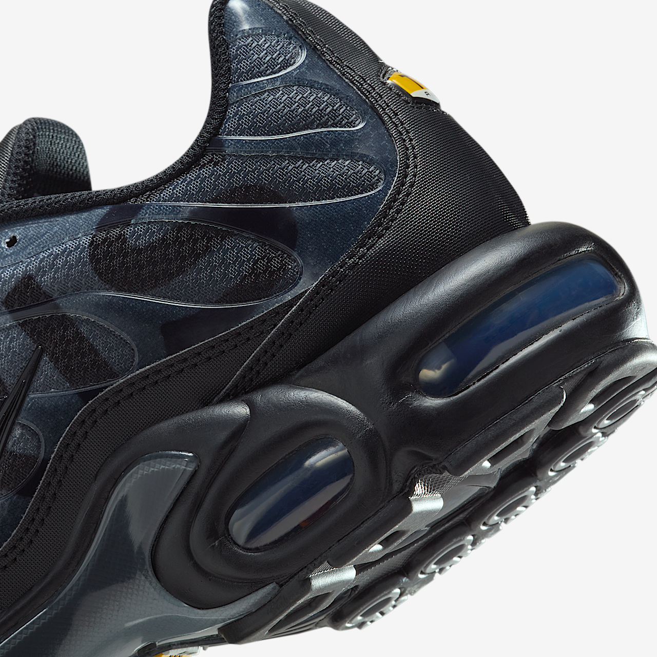 Nike Air Max Plus Premium sneaker Zwart/Particle Grey/Anthracite/Zwart