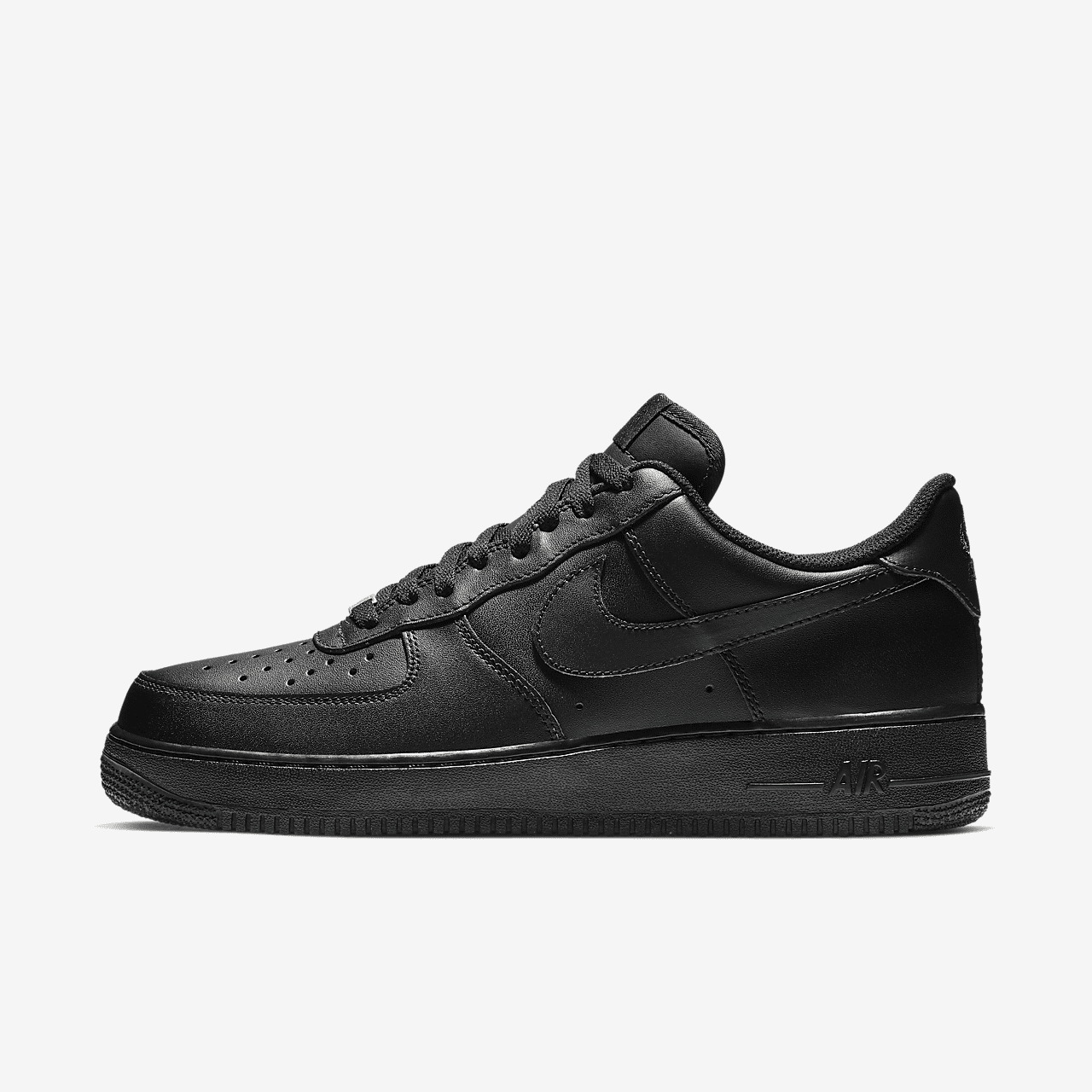 Nike Air Force 1 sneaker Zwart/Zwart