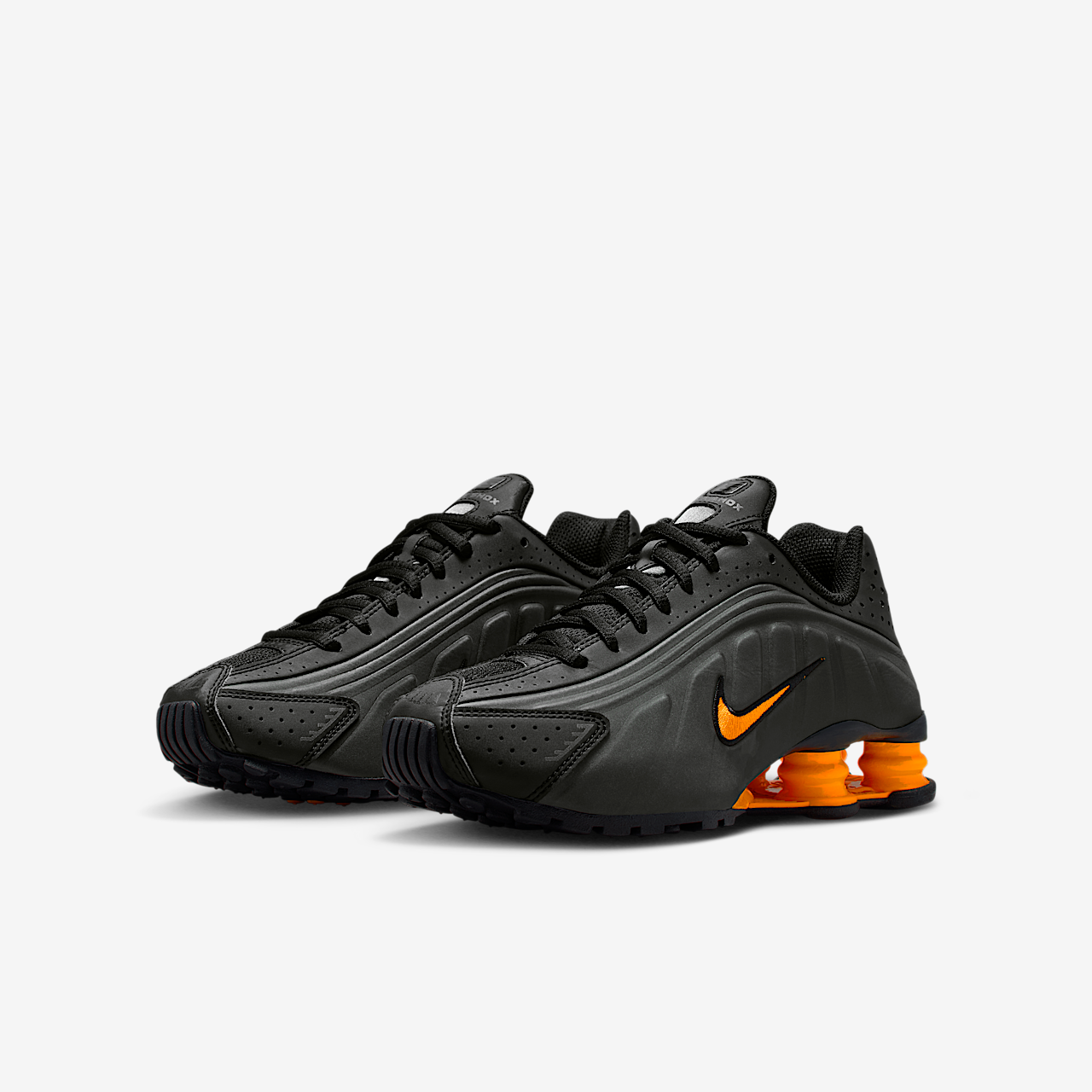 Nike Nike Shox sneaker Zwart/Zwart/Metallic Dark Grey/Bright Ceramic