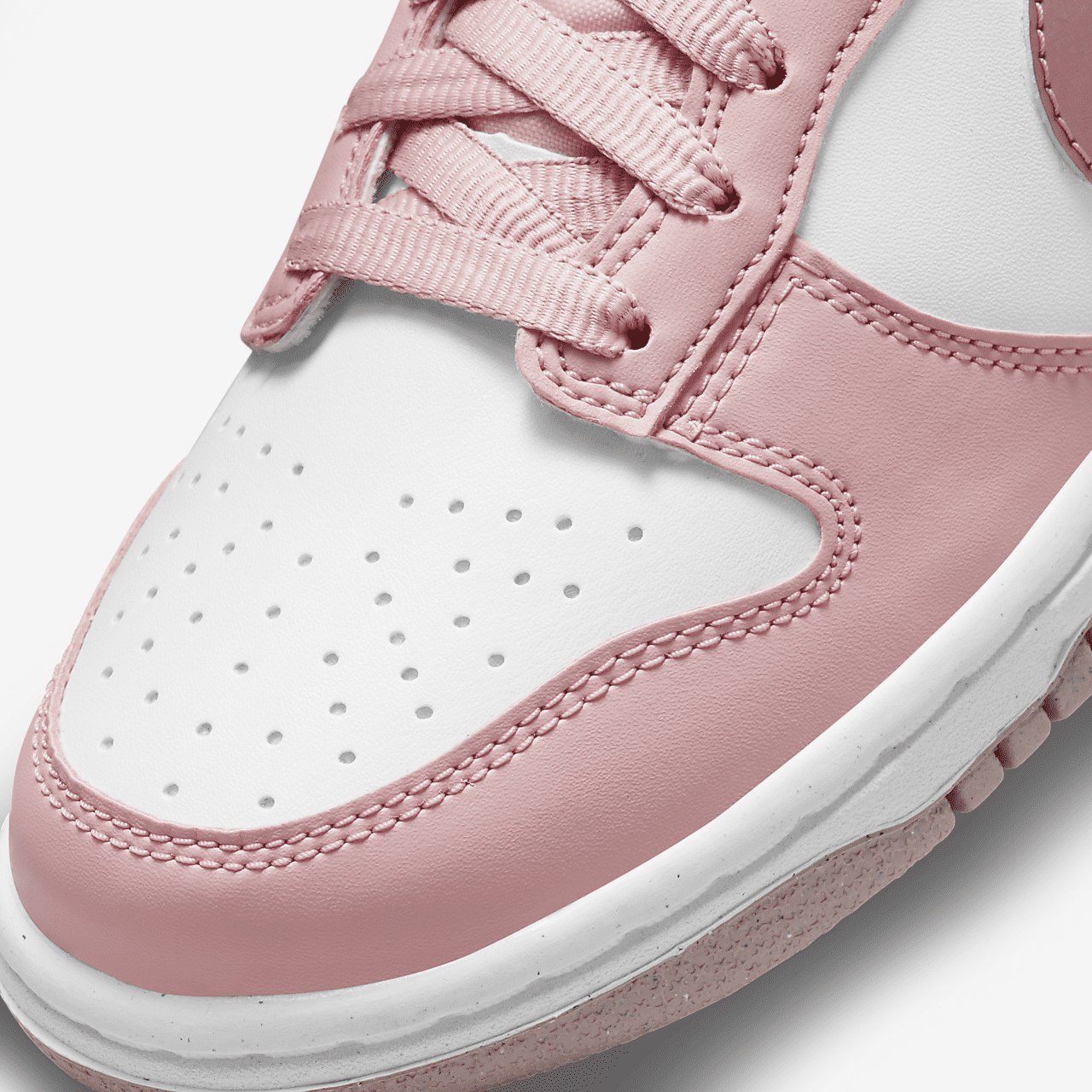 Nike Dunk Low sneaker Pink Glaze/Wit/Pomegranate/Pink Glaze