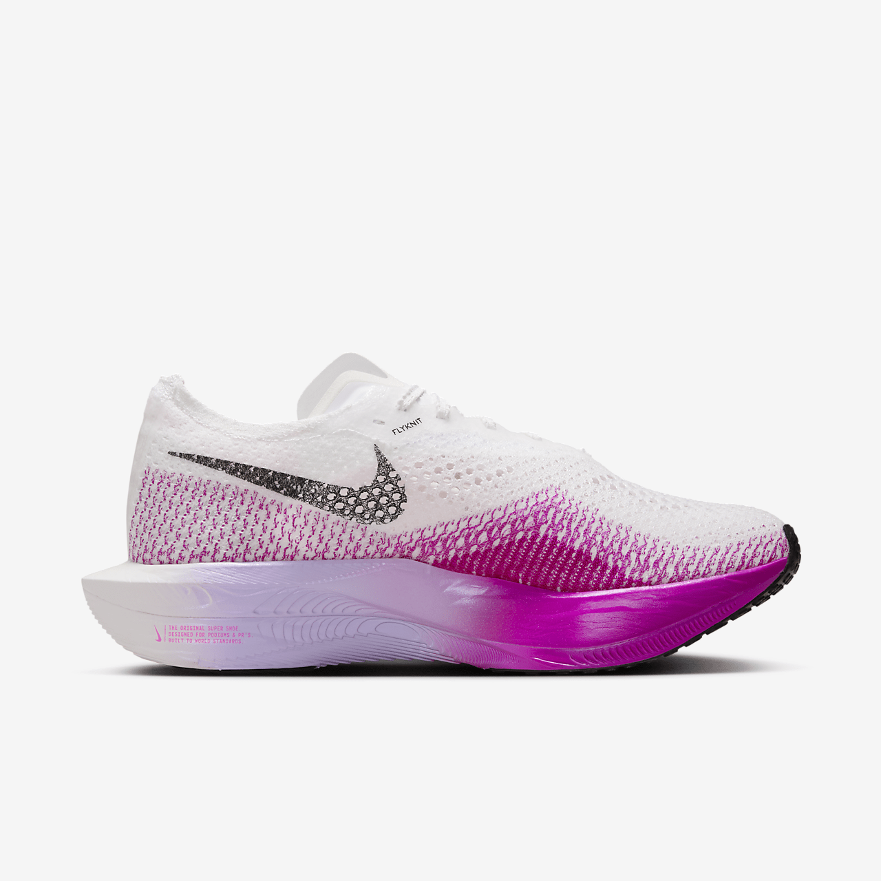 Nike  sneaker Wit/Vivid Purple/Purple Agate/Zwart