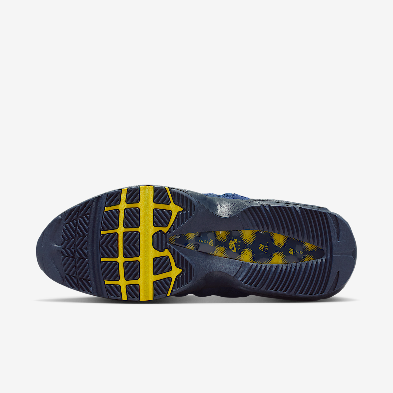 Nike Air Max 95 sneaker Obsidian/Midnight Navy/Navy/Speed Yellow