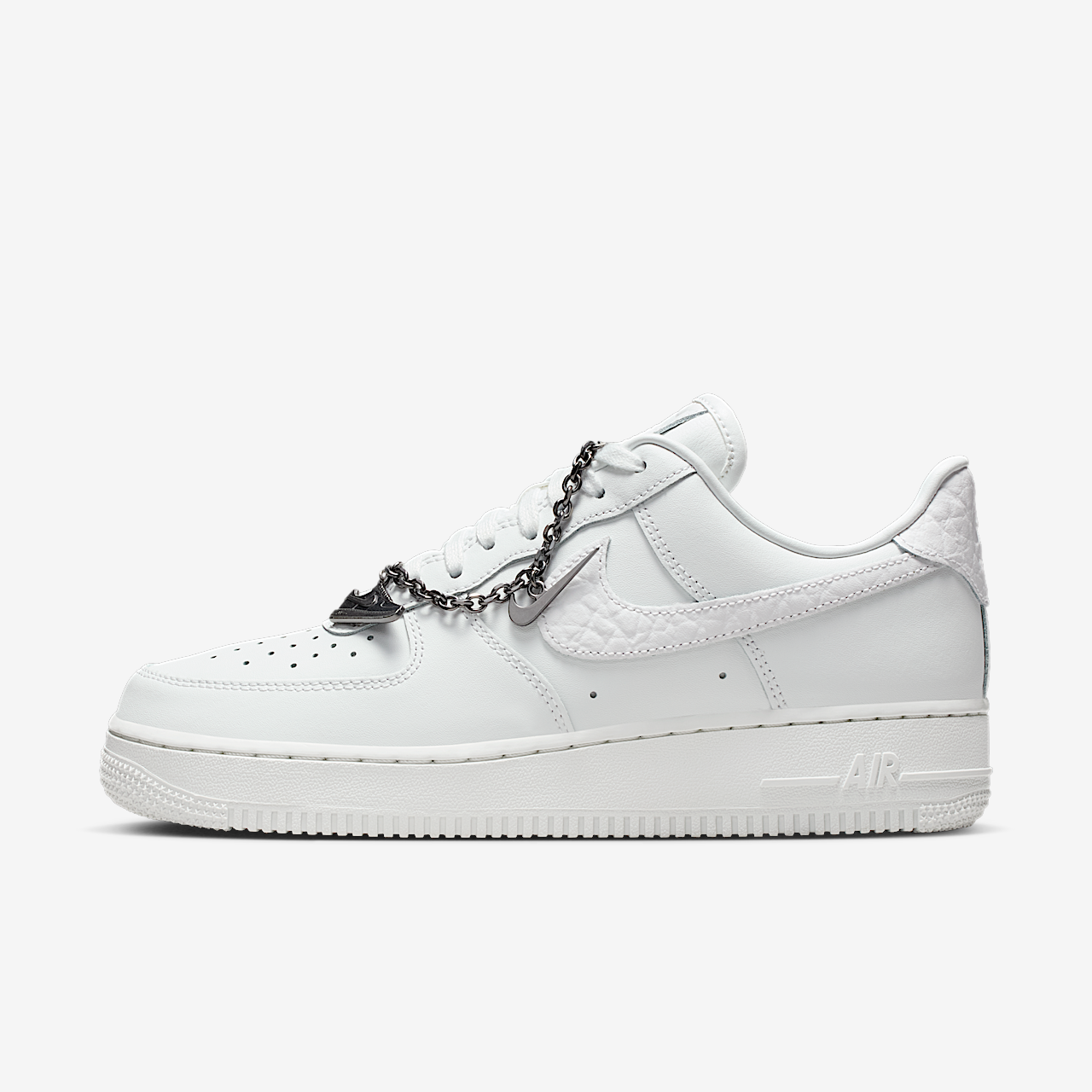 Nike Air Force 1 sneaker Summit White/Wit/Metallic Silver/Summit White