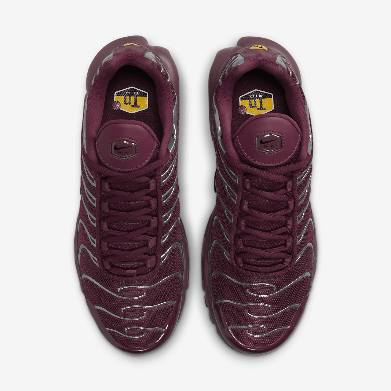 Nike Air Max Plus sneaker Night Maroon/Dark Team Red/Metallic Silver/Zwart