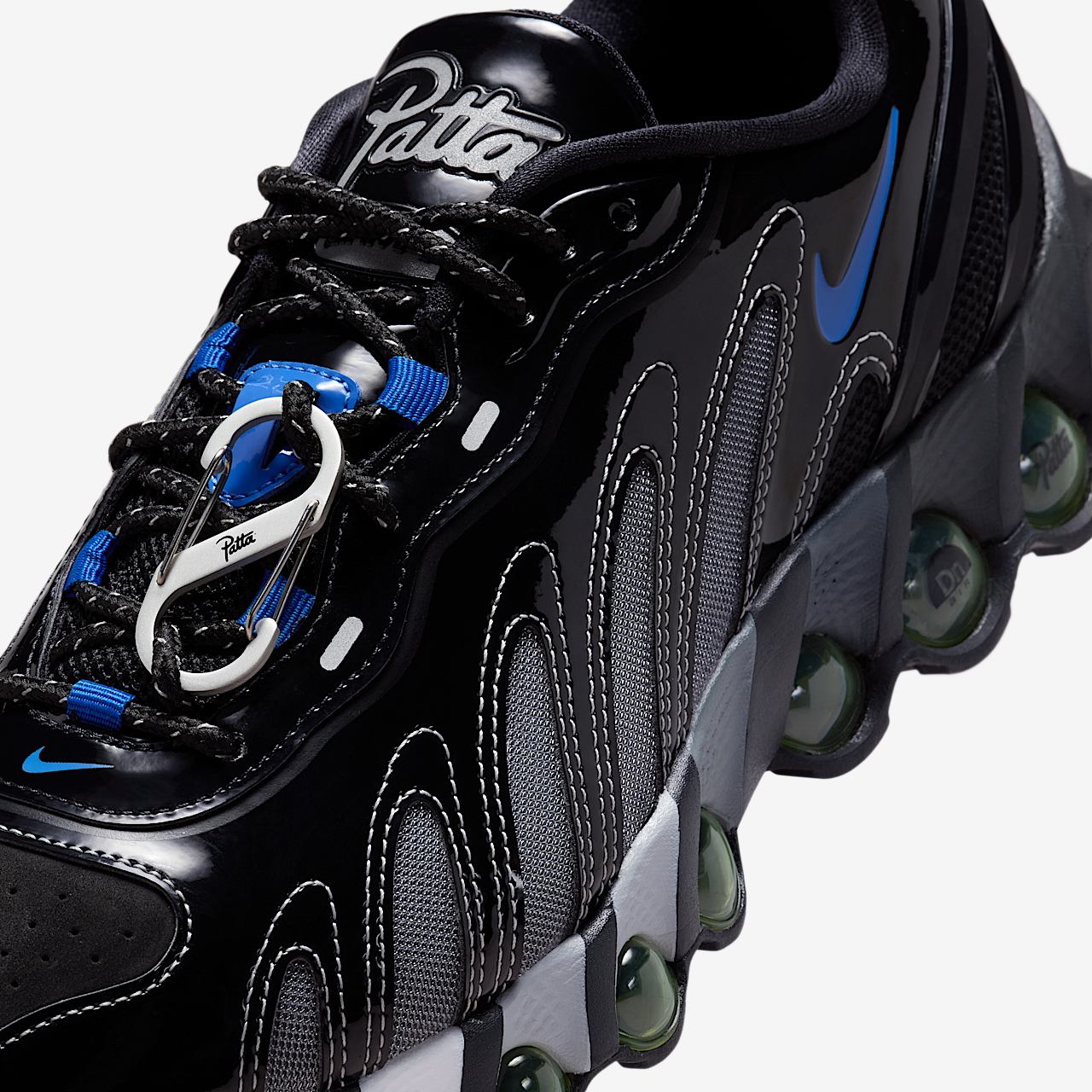 Nike Air Max DN sneaker Zwart/Metallic Silver/Wit/Game Royal