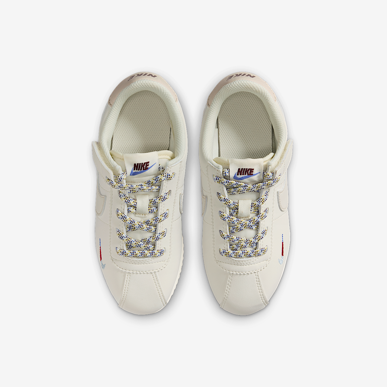 Nike Cortez sneaker Soft Pearl/Comet Blue/Burgundy Crush/Light Orewood Brown