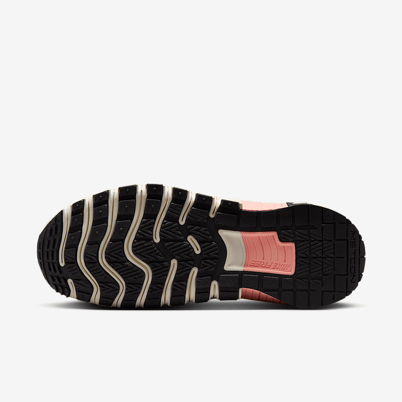 Nike Free sneaker Washed Coral/Zwart/Sail