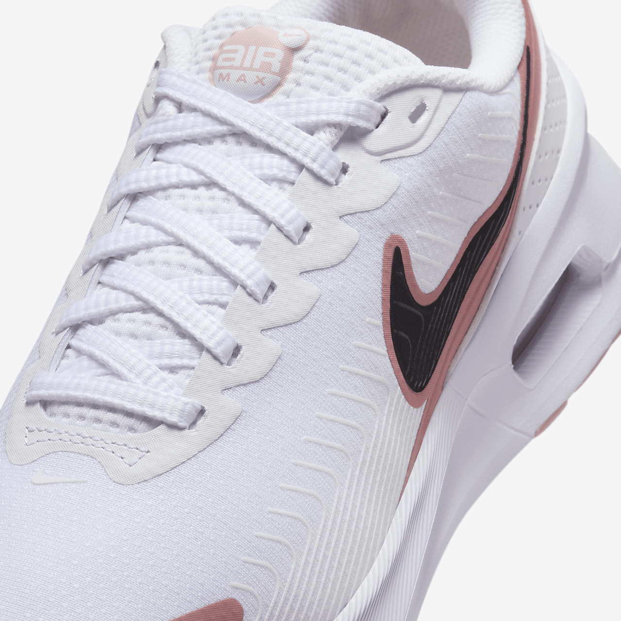 Nike Air Max Nuaxis sneaker Wit/Red Stardust/Pink Oxford/Zwart