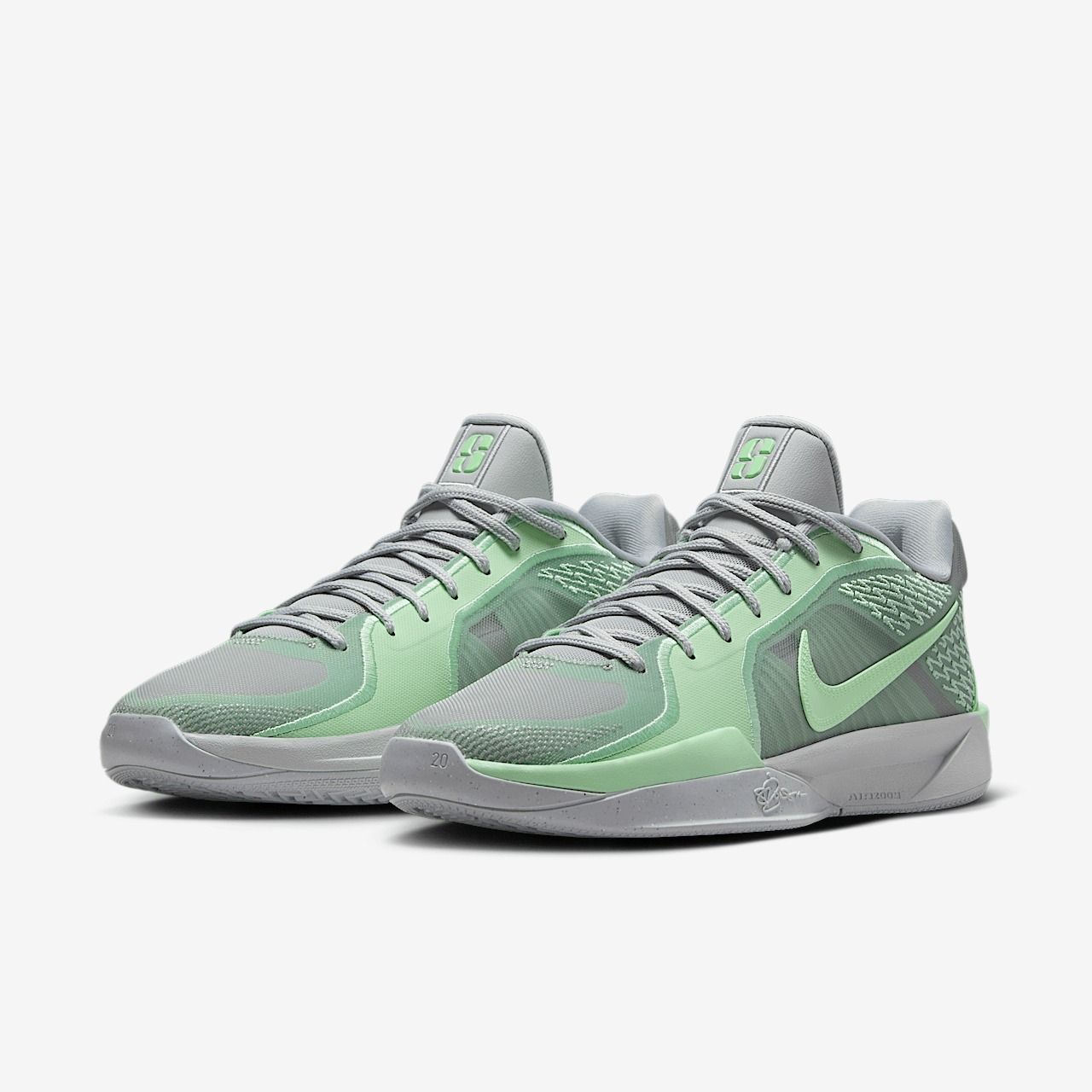 Nike  sneaker Light Smoke Grey/Fresh Mint/Vapor Green