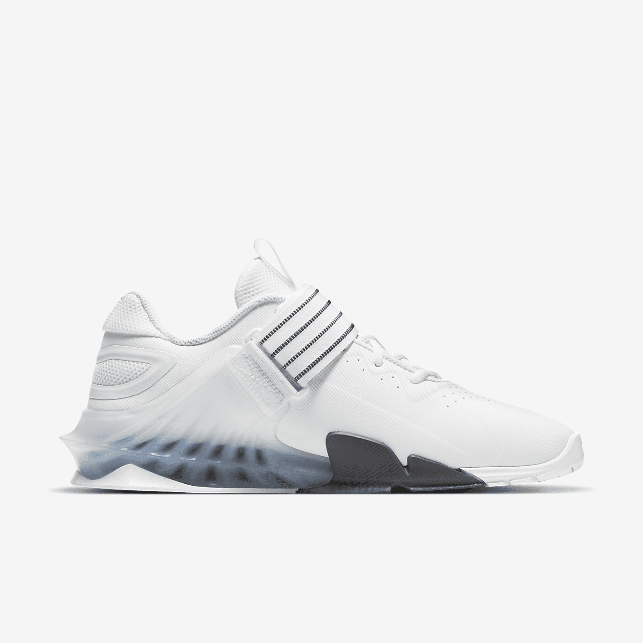 Nike  sneaker Wit/Iron Grey/Laser Orange/Zwart