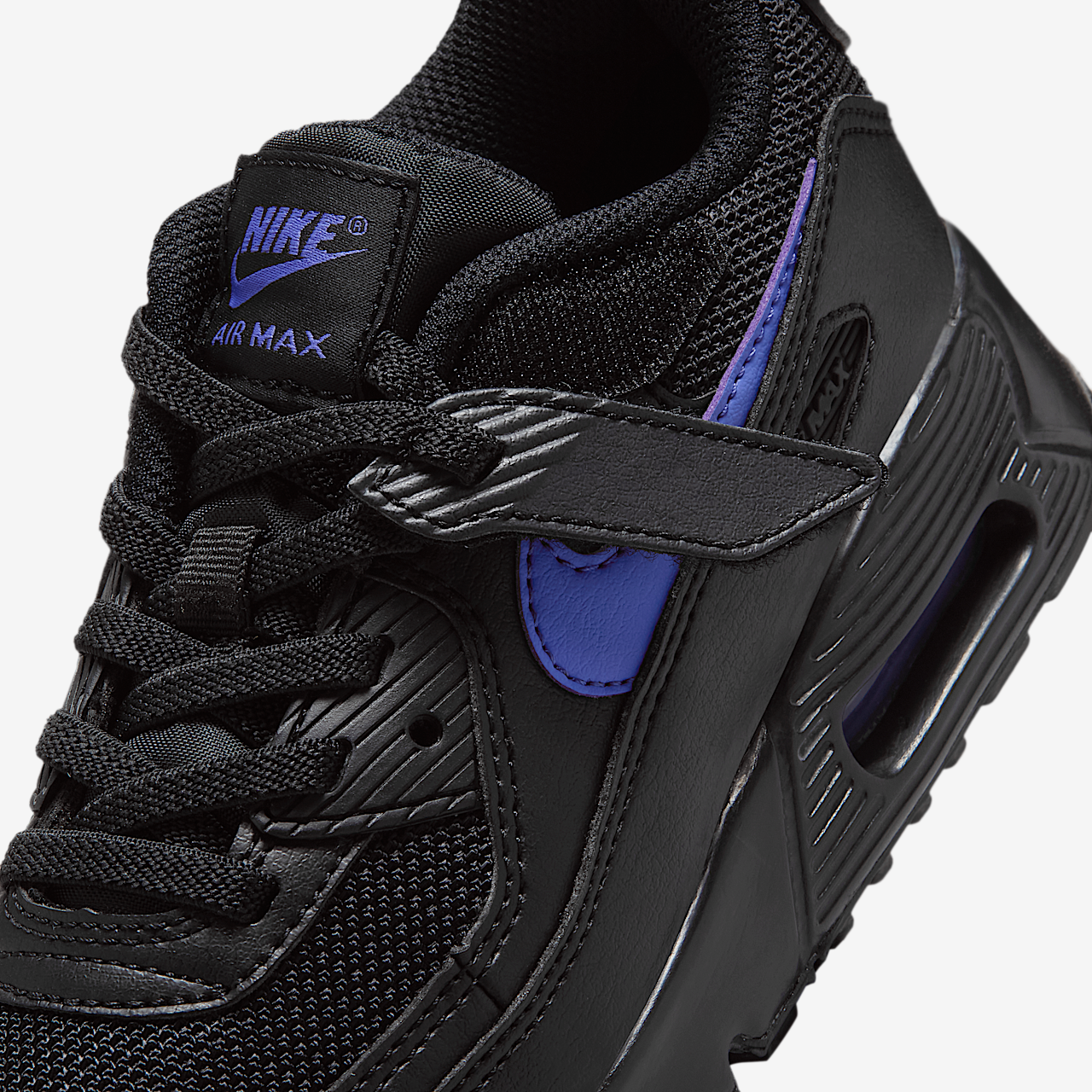 Nike Air max 90 sneaker Zwart/Zwart/Sapphire
