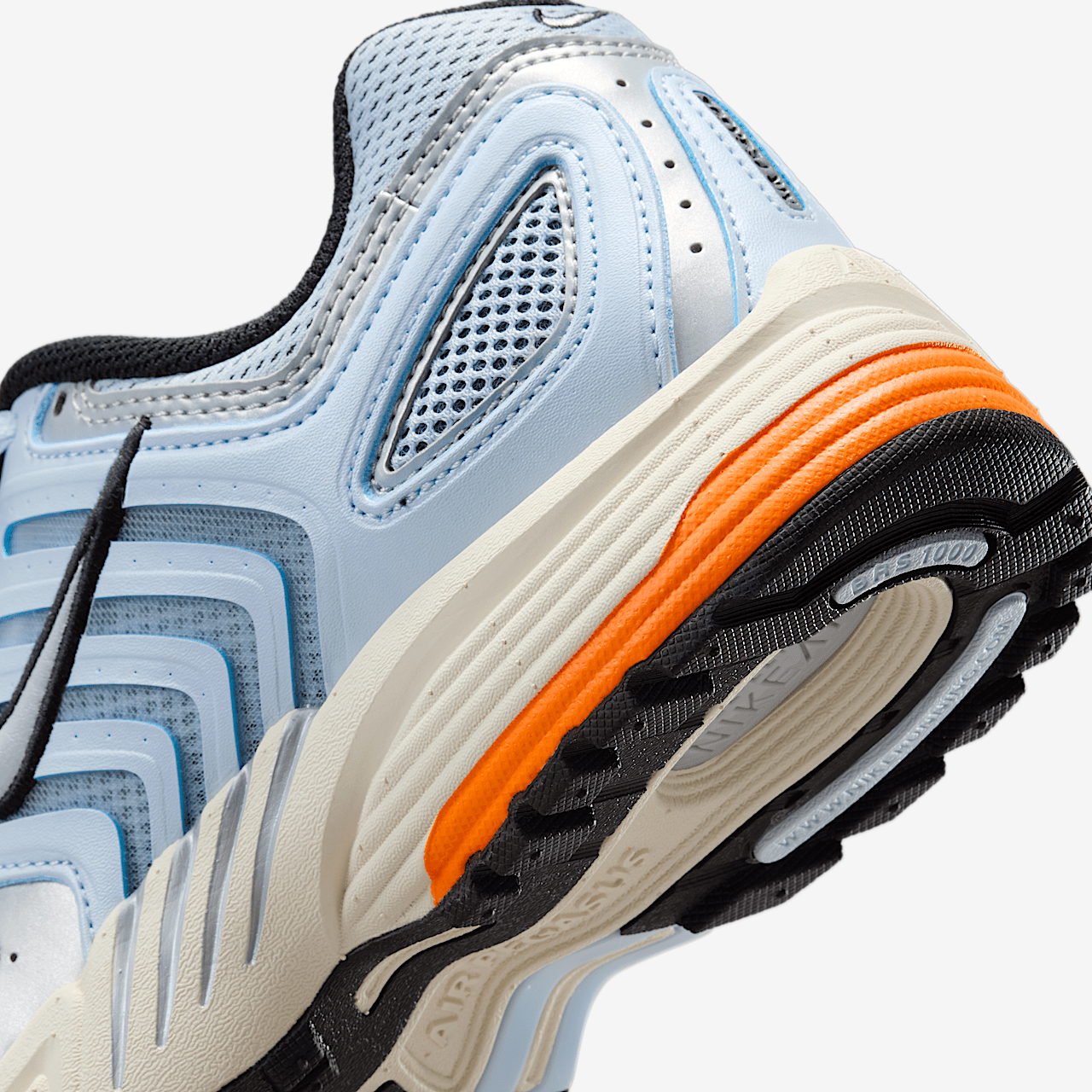 Nike Pegasus sneaker Blue Tint/Total Orange/Coconut Milk/Metallic Platinum
