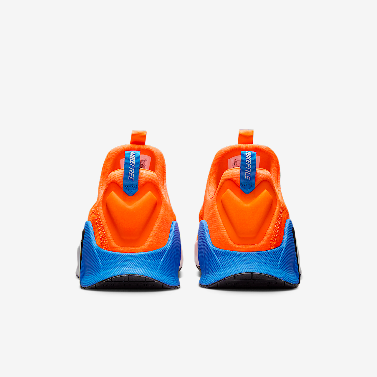 Nike Free sneaker Total Orange/Photo Blue/Zwart/Wit