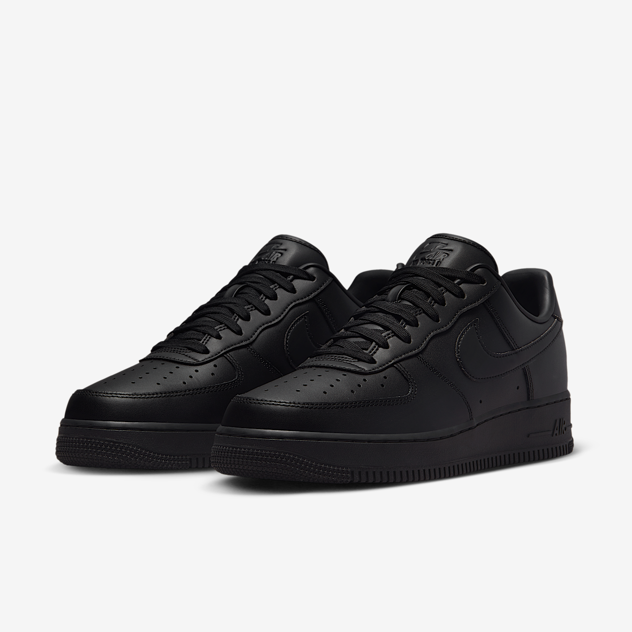 Nike Air Force 1 sneaker Zwart/Zwart/Zwart/Anthracite