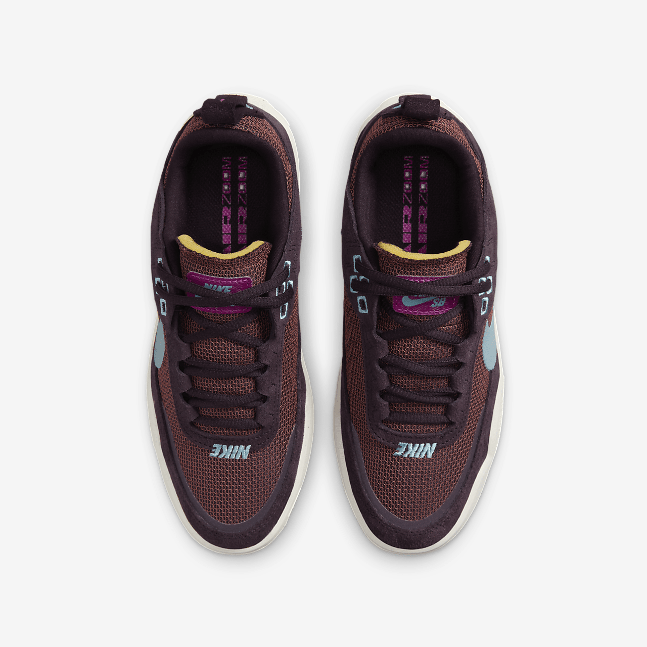 Nike  sneaker Burgundy Ash/Dark Pony/Sail/Denim Turquoise