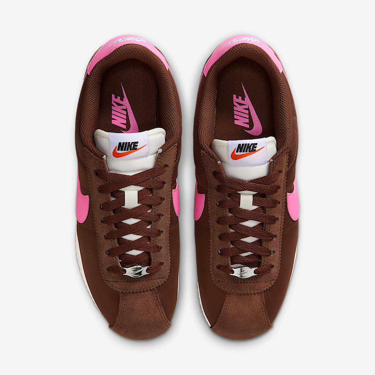 Nike Cortez sneaker Fauna Brown/Sail/Wit/Pink Spell