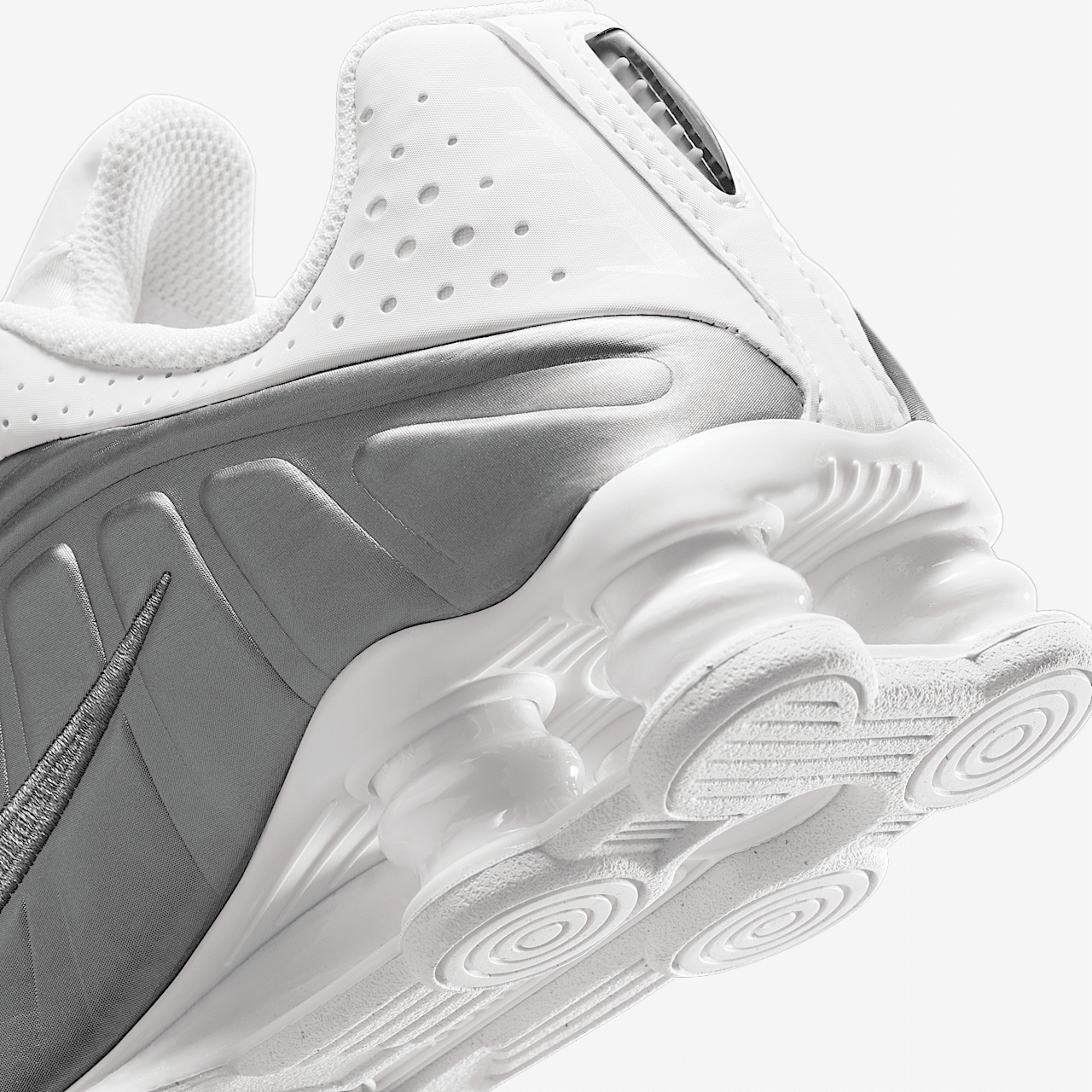 Nike Nike Shox sneaker Wit/Wit/Bright Crimson/Metallic Silver