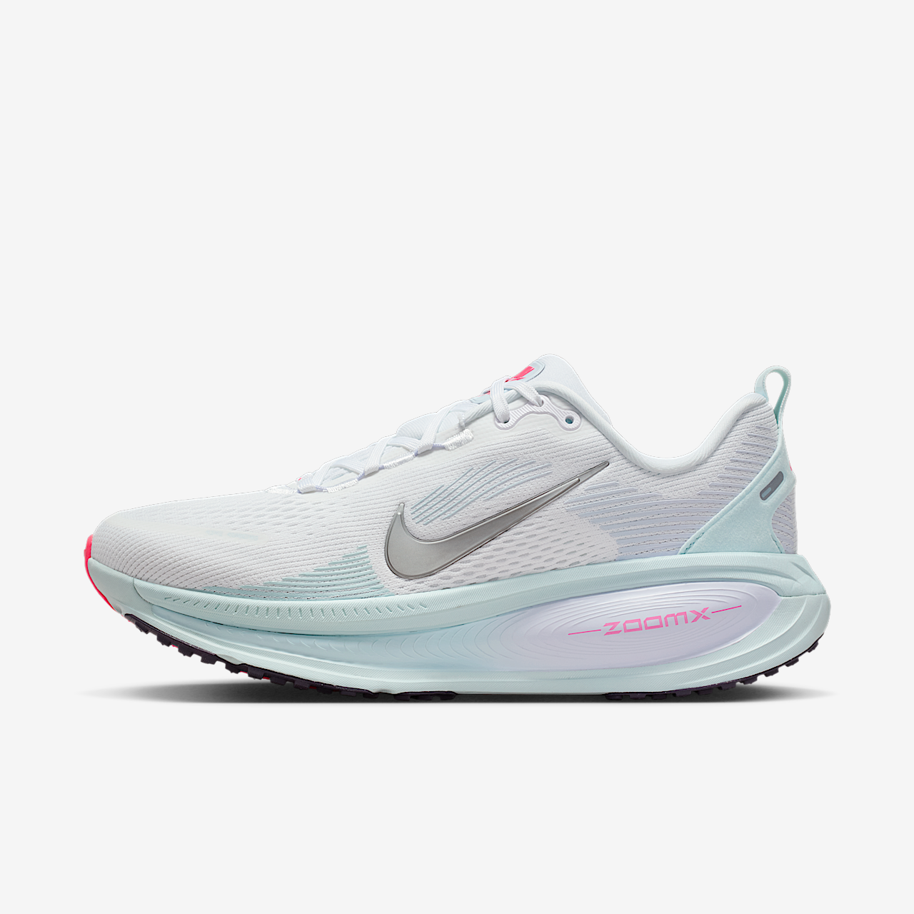 Nike Vomero sneaker Wit/Glacier Blue/Palest Purple/Metallic Silver