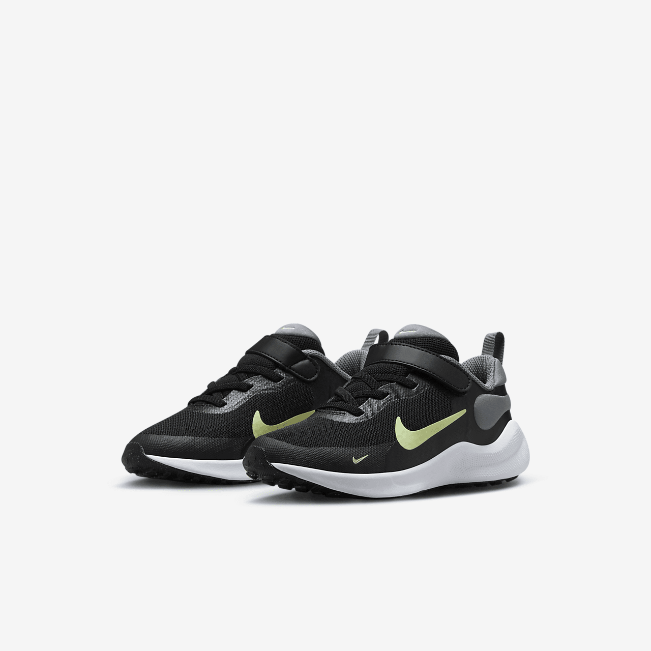 Nike  sneaker Zwart/Smoke Grey/Wit/Barely Volt