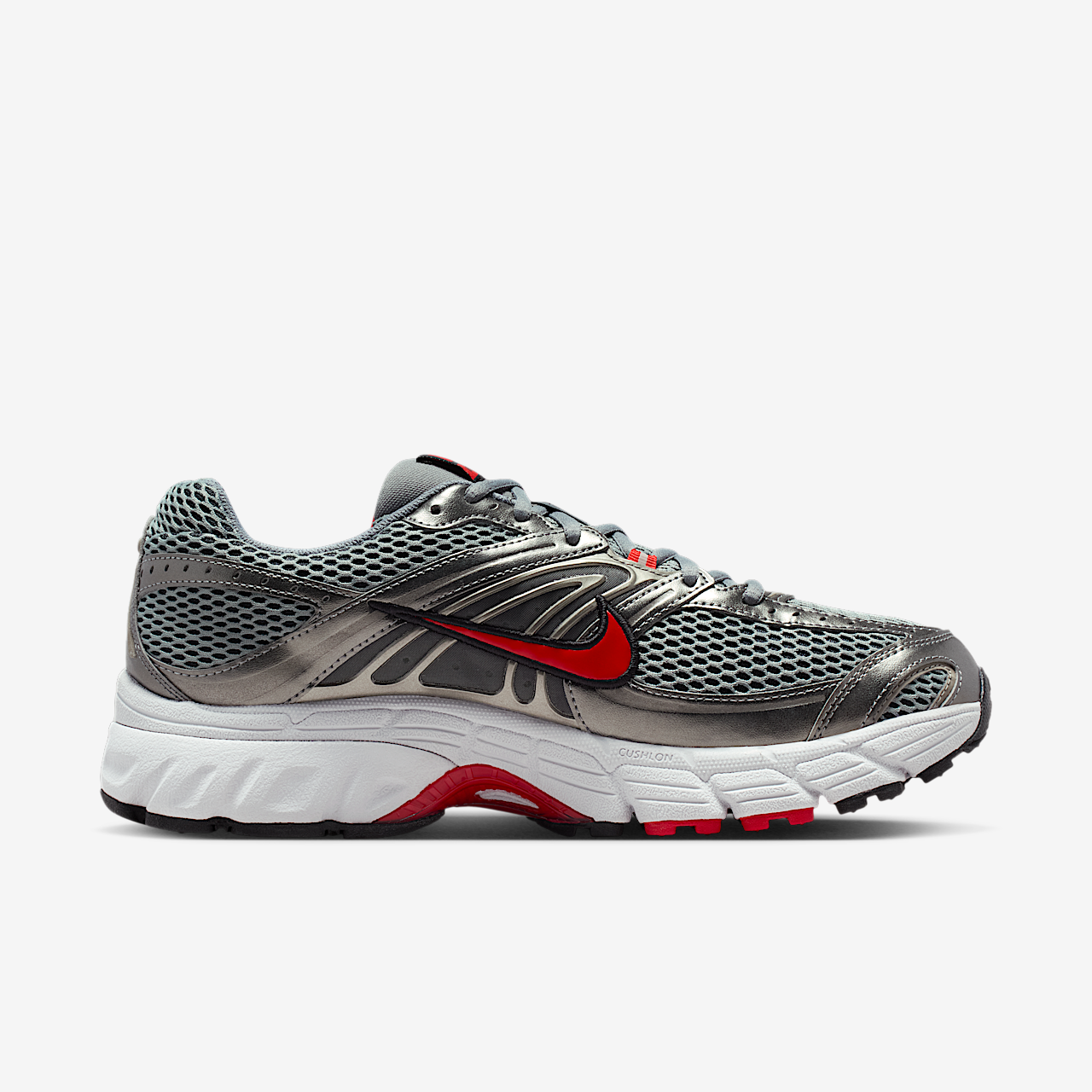 Nike Air Max sneaker Smoke Grey/Zwart/Metallic Pewter/University Red