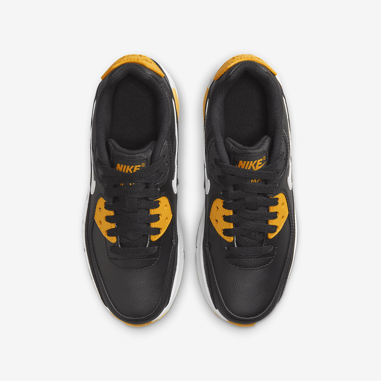 Nike Air max 90 sneaker Zwart/University Gold/Wit