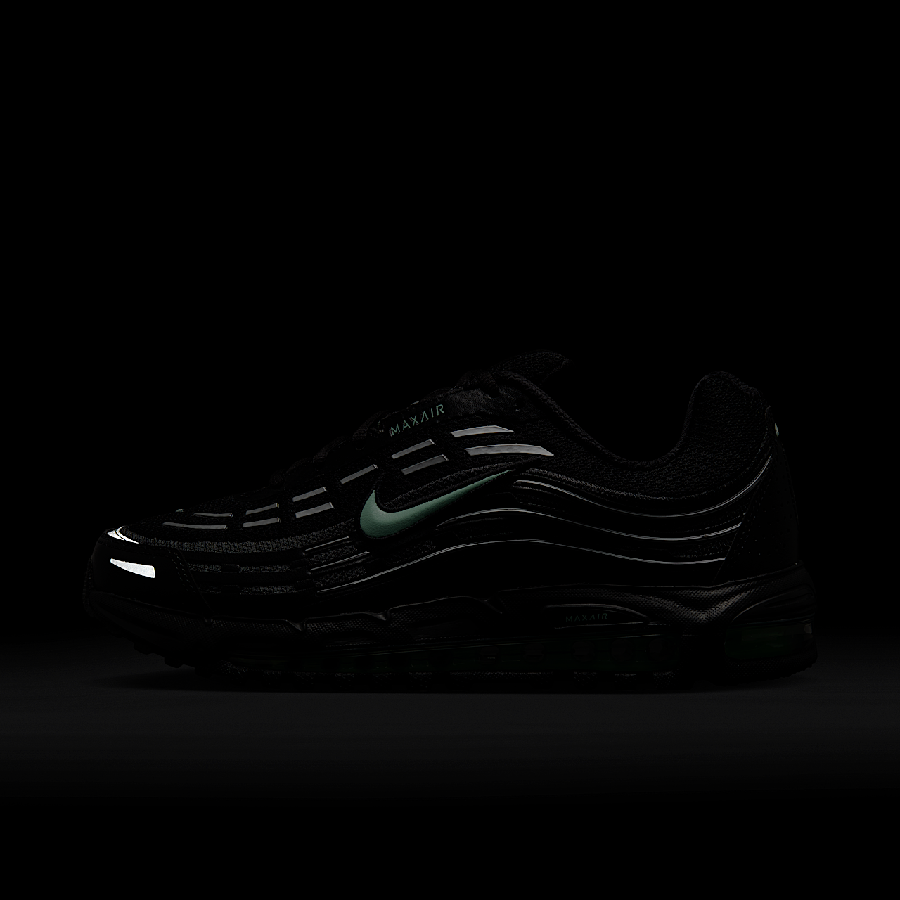 Nike Air Max sneaker Zwart/Metallic Silver/Anthracite/Mint Foam