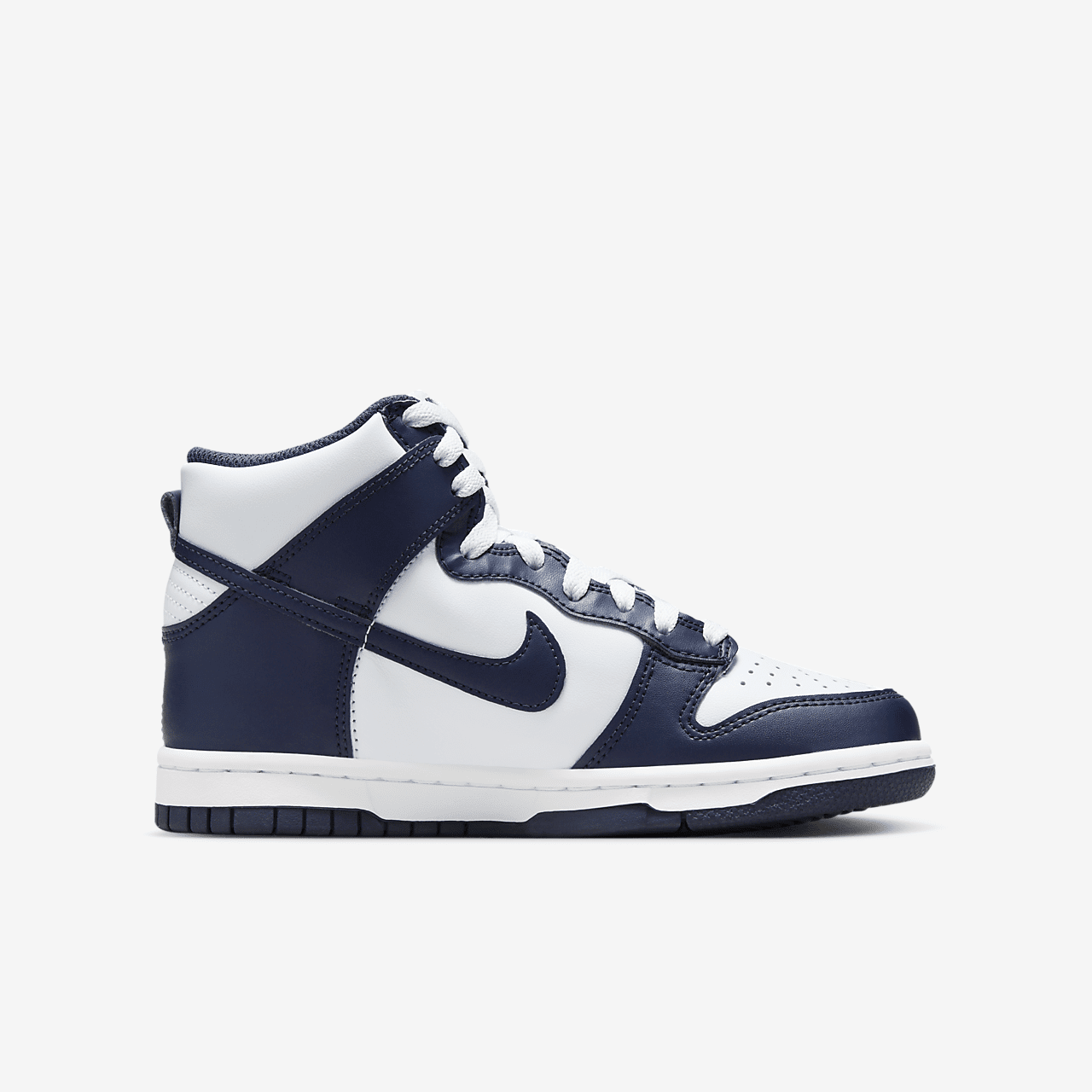 Nike Dunk High sneaker Football Grey/Wit/Midnight Navy