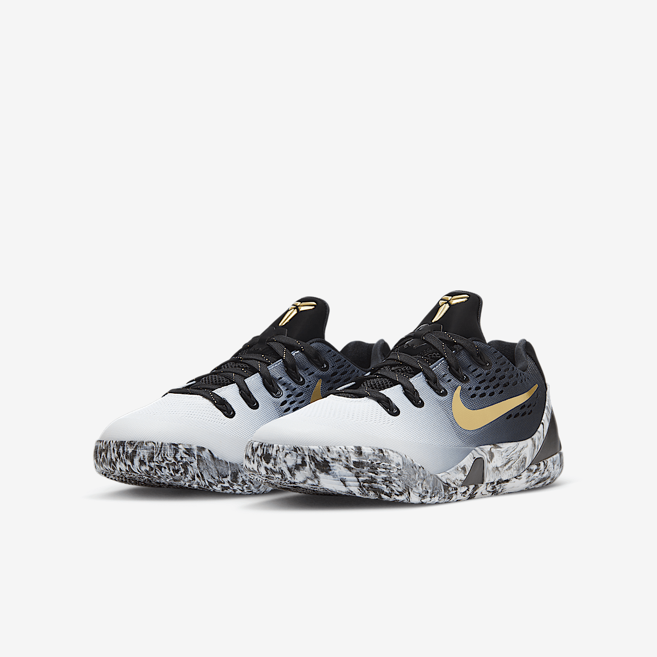 Nike Kobe sneaker Zwart/Wit/Metallic Gold