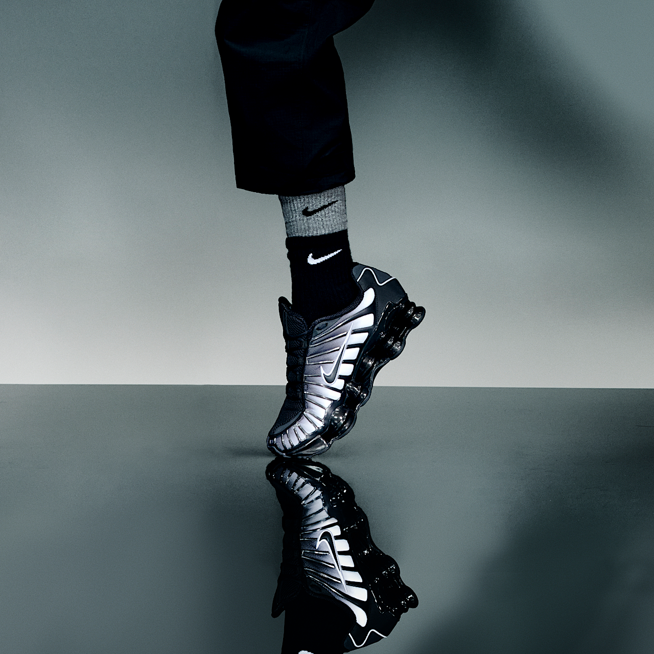 Nike Nike Shox sneaker Off Noir/Zwart/Wit