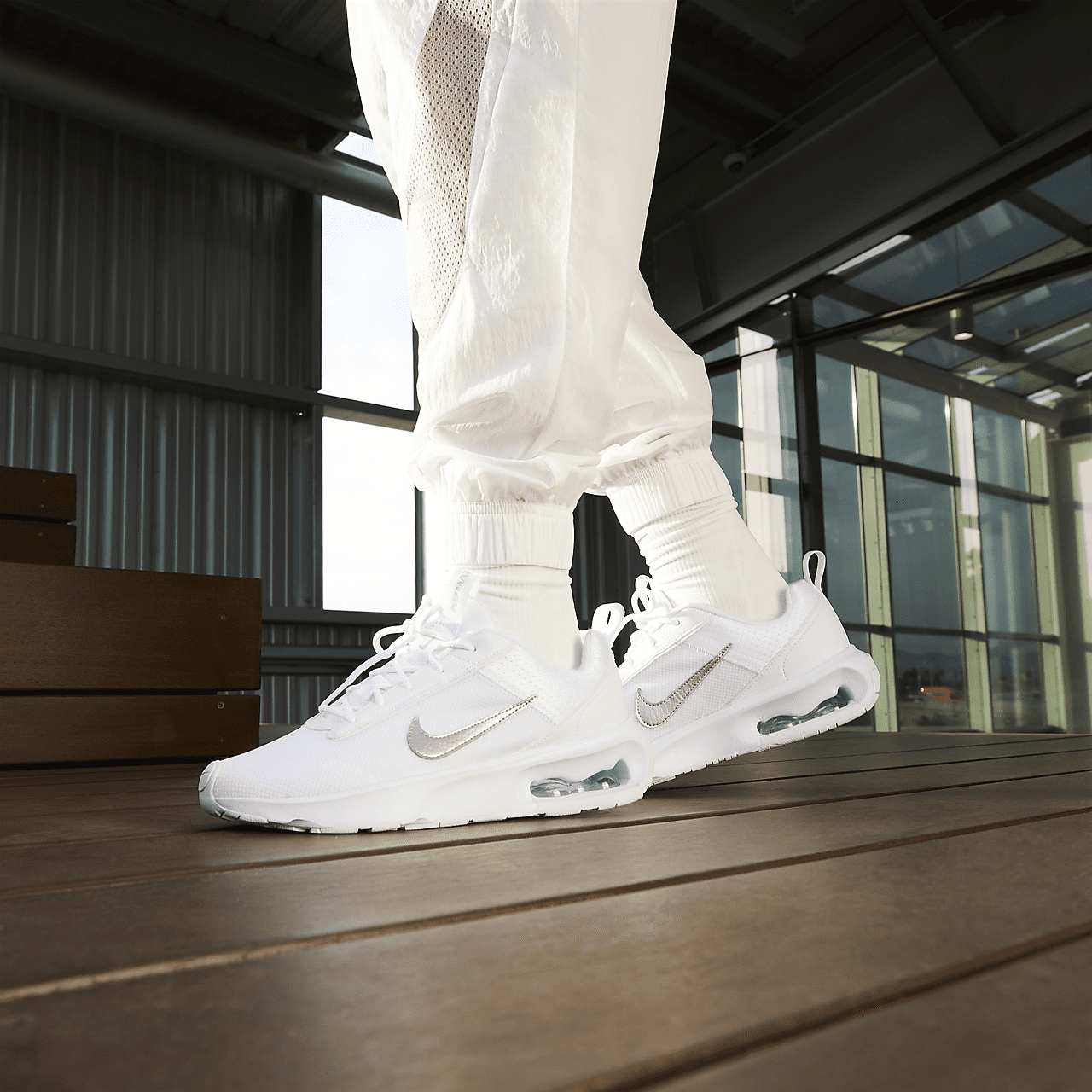 Nike Air Max sneaker Wit/Wit/Metallic Silver