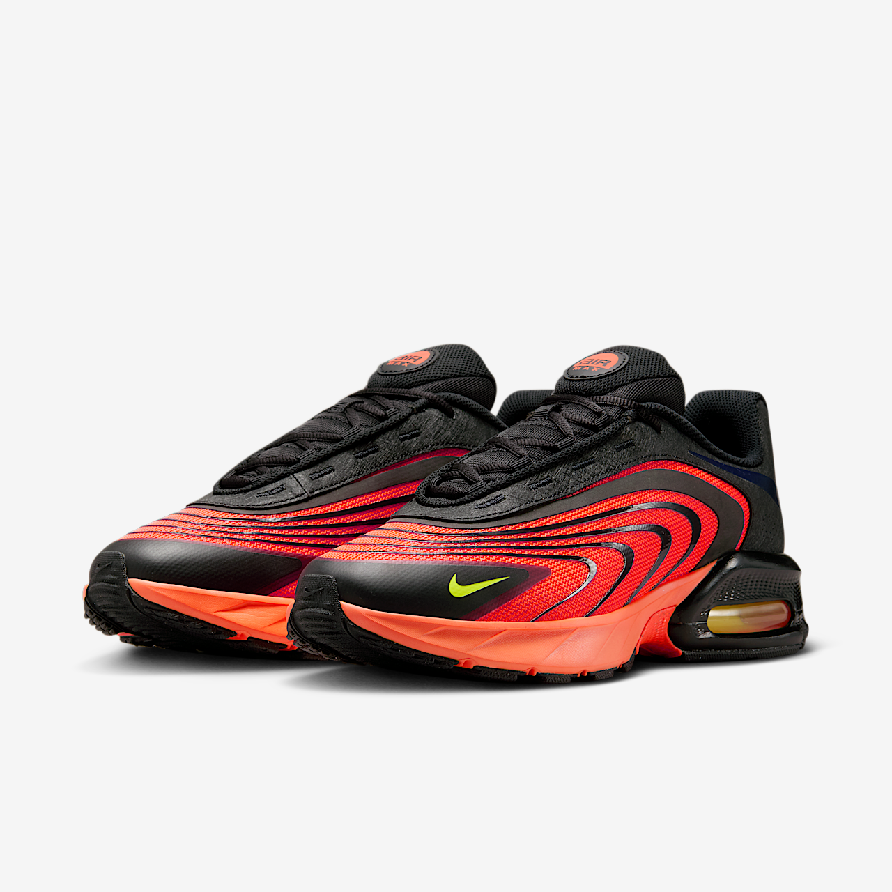 Nike Air Max sneaker Hyper Crimson/Zwart/Blackened Blue/Lemon Venom
