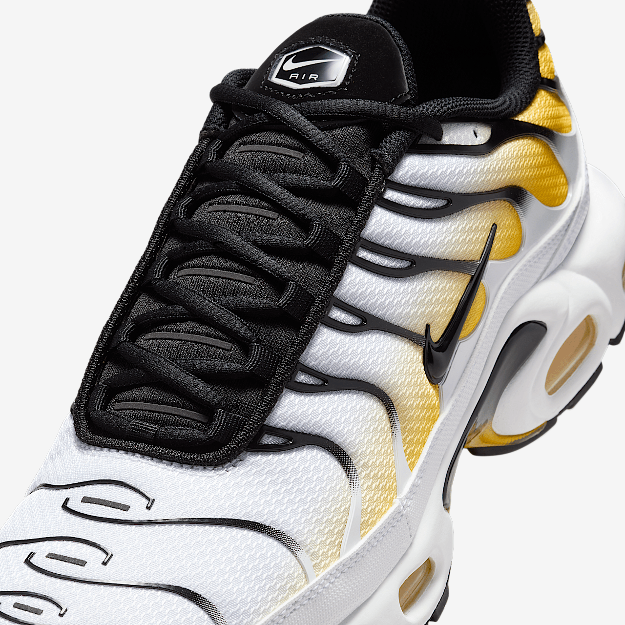 Nike Air Max Plus sneaker Wit/Varsity Maize/Zwart