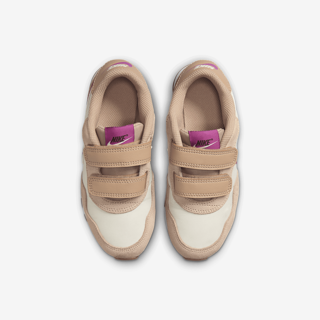 Nike  sneaker Hemp/Pale Ivory/Gum Medium Brown/Hot Fuchsia