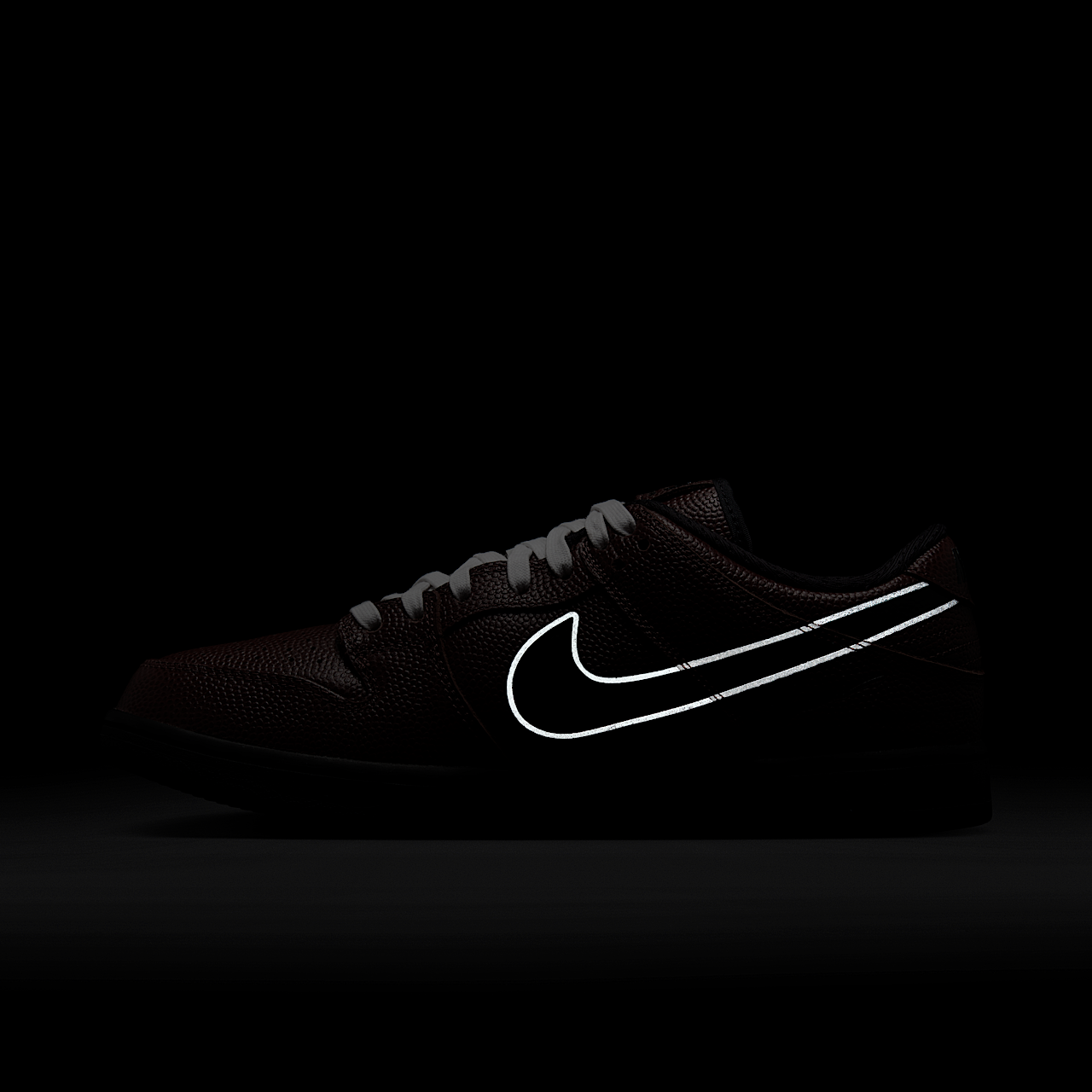 Nike Dunk Low sneaker Dark Pony/Silver/Wit/Zwart