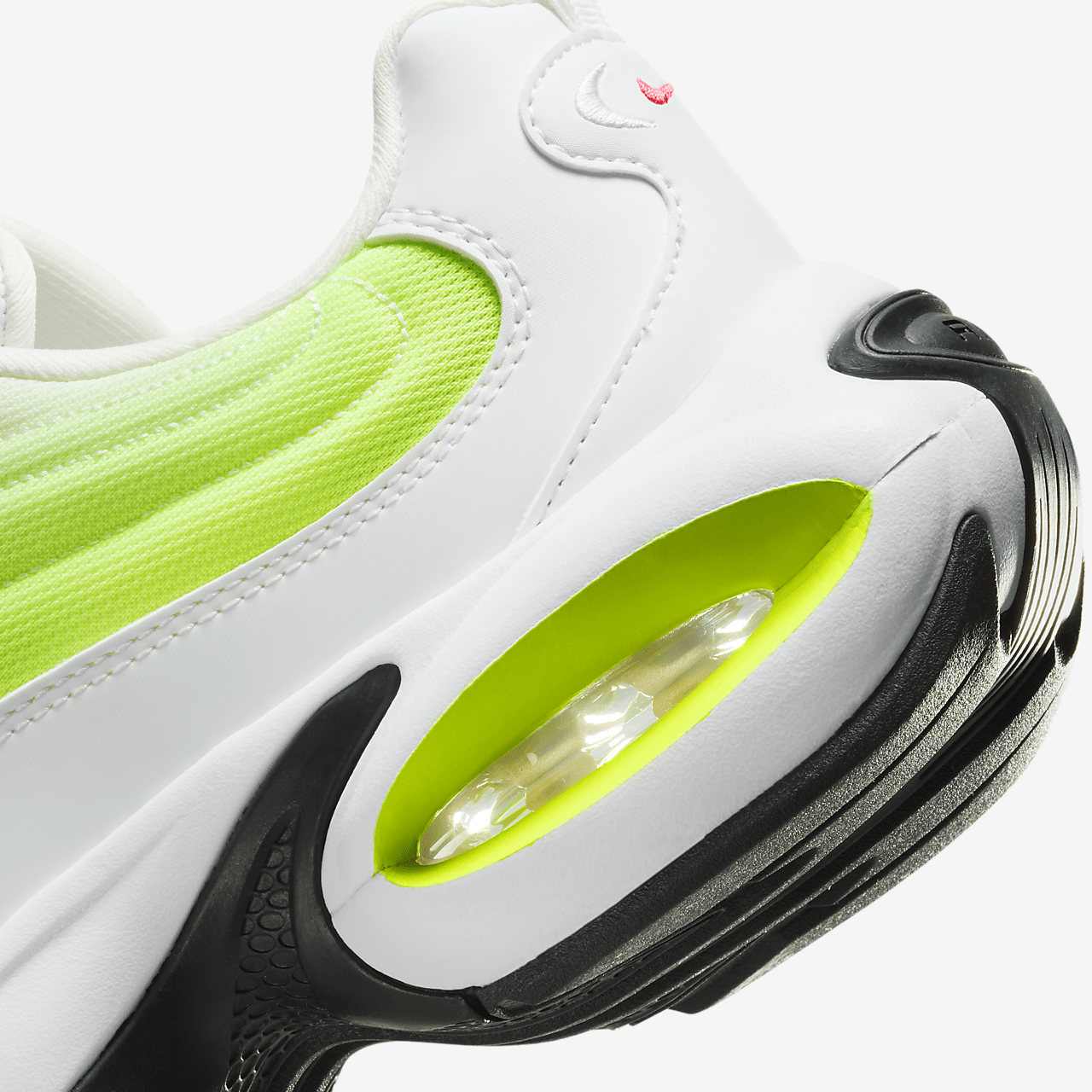 Nike Air Max sneaker Summit White/Wit/Volt/Bright Crimson