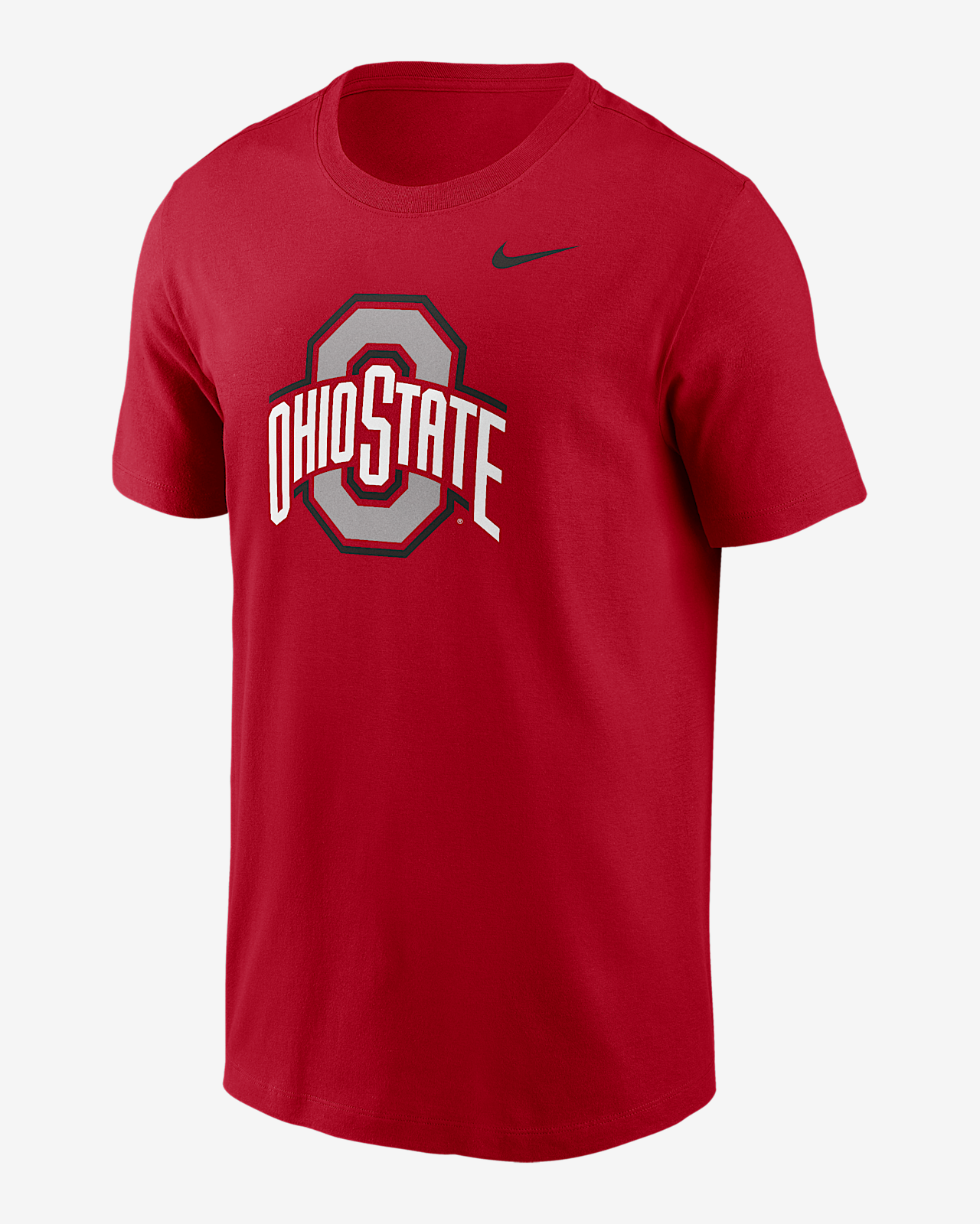 Мужская футболка Ohio State Buckeyes Primetime Evergreen Logo Nike College
