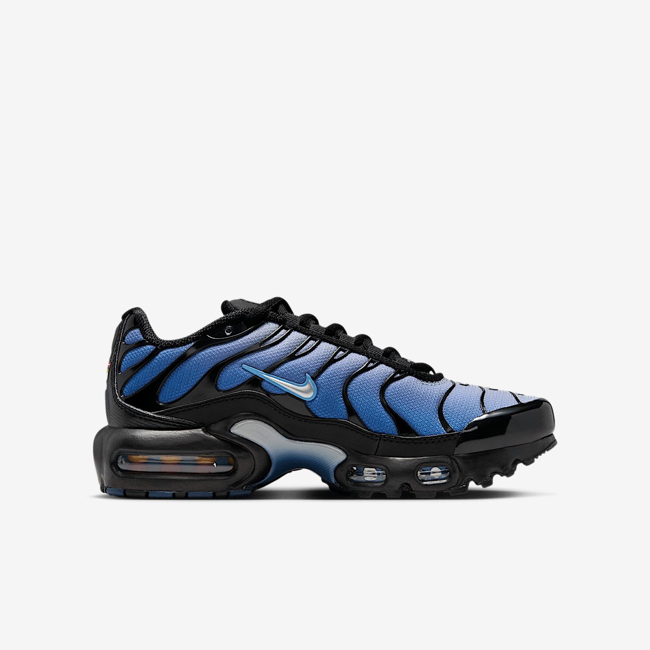 Nike Air Max Plus sneaker Zwart/Blue Void/Blue Beyond/Metallic Silver