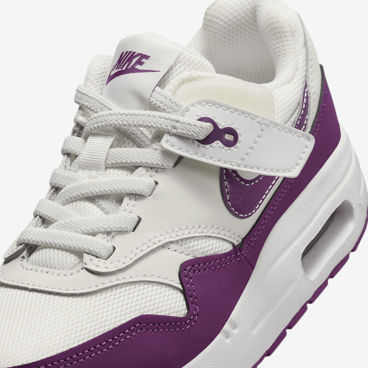 Nike Air Max 1 sneaker Summit White/Wit/Viotech