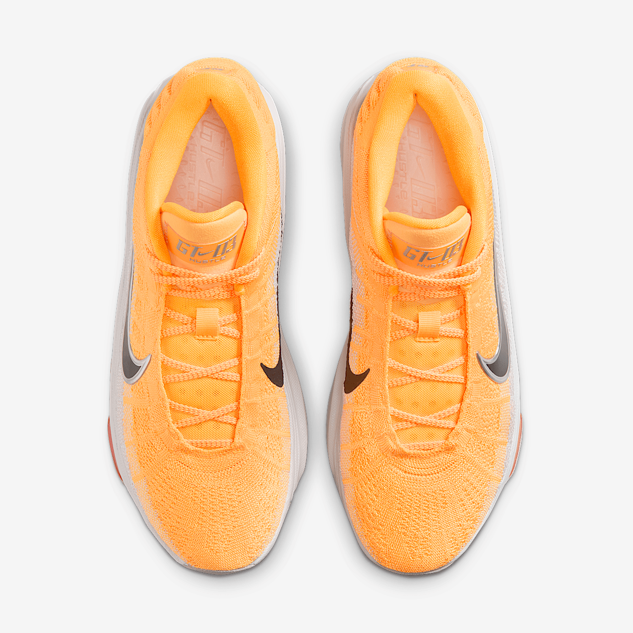 Nike  sneaker Laser Orange/Metallic Silver/Vast Grey/Zwart